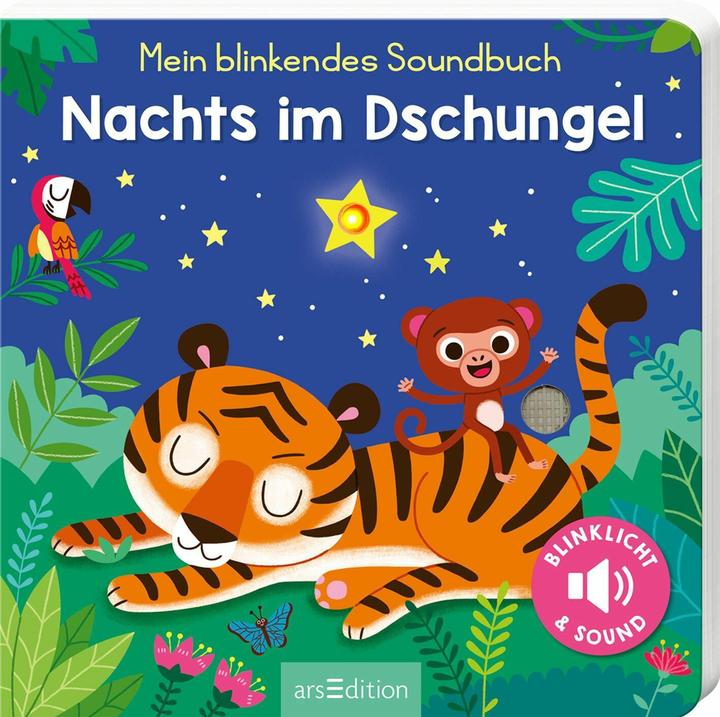 Produktbild Mein blinkendes Soundbuch – Nachts im Dschungel (Deutsch)