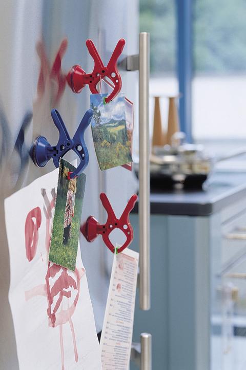 Immagine prodotto wolfcraft 1 microfix S mini pinza a molla con ventosa (20 mm)