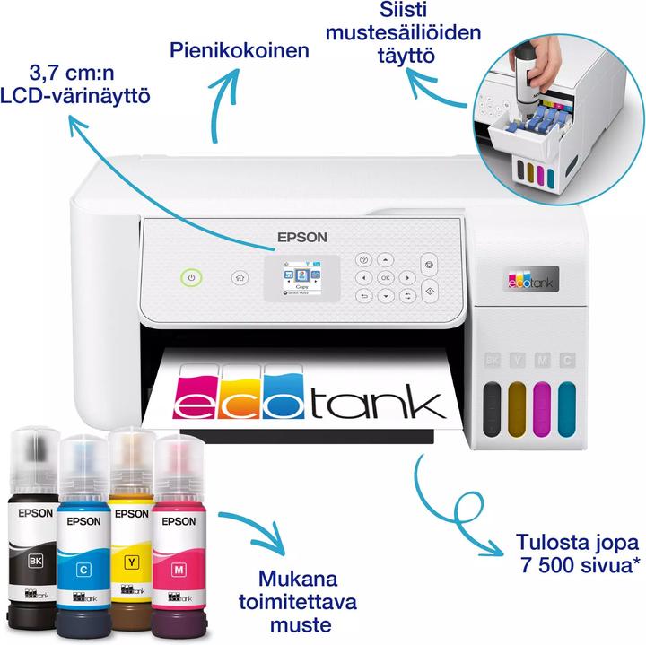 Image du produit Epson EcoTank ET-2876 (Réservoir d'encre, Couleur)