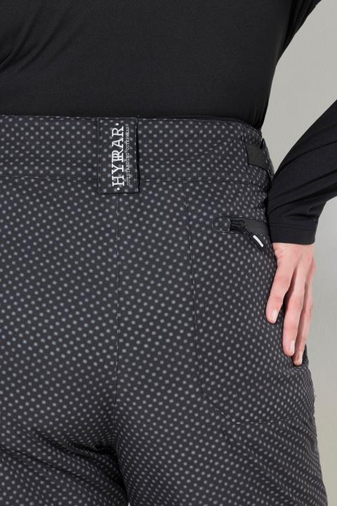 Immagine prodotto Ulla Popken Pantaloni impermeabili da sci con pallini, linguetta con chiusura a strappo e paraneve (44)