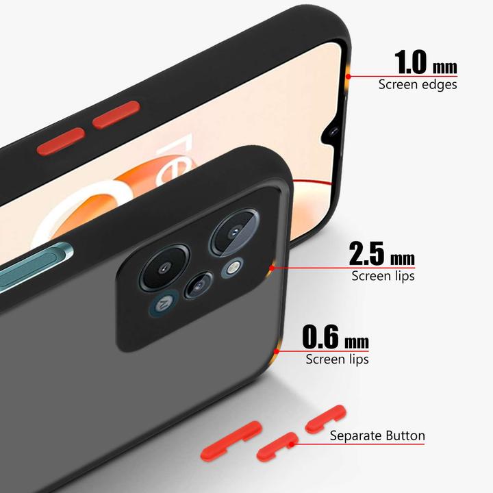 Image du produit Cadorabo Coque pour Realme C31 Hybrid Matt (Realme C31)