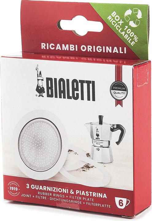 Immagine prodotto Bialetti Anello di tenuta e piastra filtrante