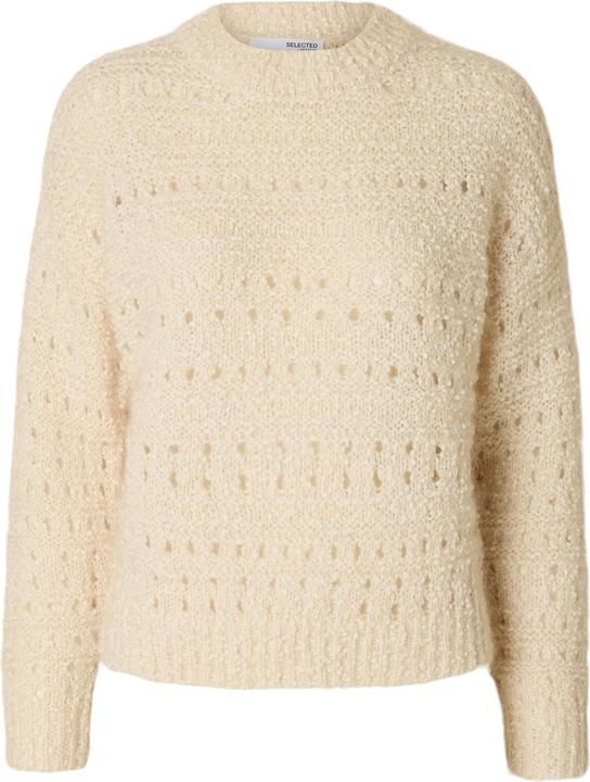 Actual product image Selected Femme Häkel-Look Pullover (L)