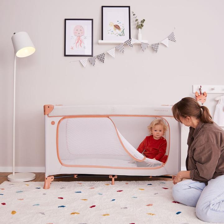 Produktbild Hauck Reisebetten Reisebett Set Dream N Play Plus inkl. Spielzelt (60 x 120 cm)