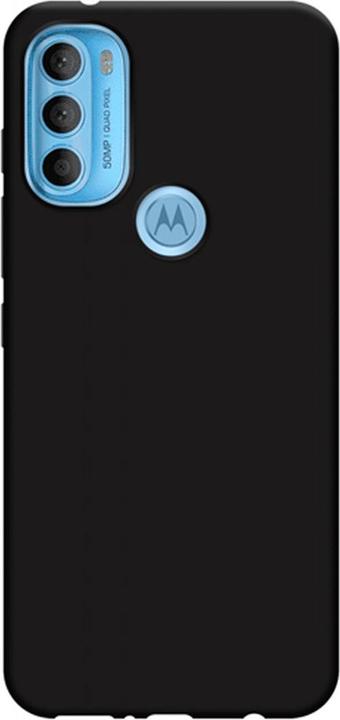 Actual product image Just in Case TPU Back Cover Black Motorola Moto G71 (Motorola Moto G71)