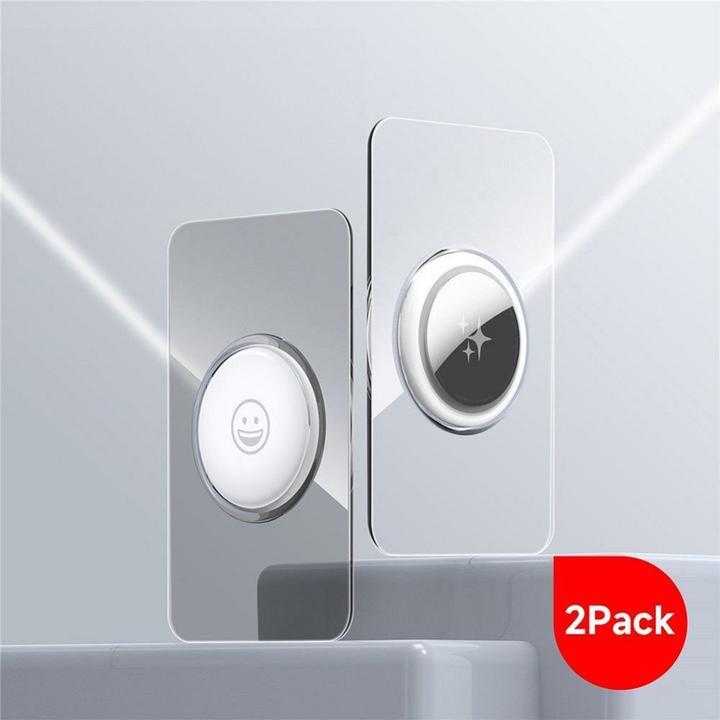 Image du produit Dux Ducis Book case card-shaped protective case for AirTag 2 pcs transparent + black