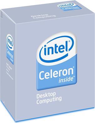 Actual product image Intel Celeron 430, 1.8GHz BOX, 800MHz FSB, Socket LGA775 (LGA 775, 1.80 GHz, 2 -Core)