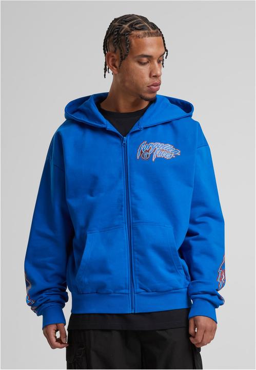Produktbild Forgotten Faces Hooded Guy Oversize Zip Hoody cobalt blue M (M)