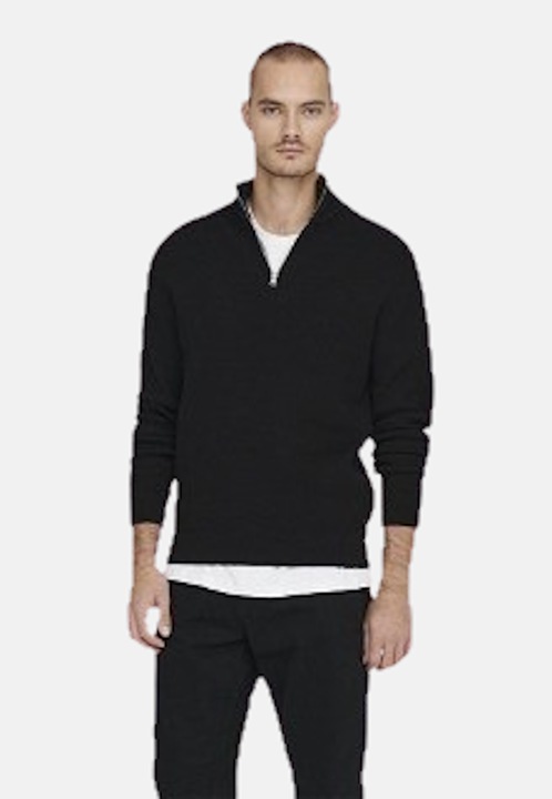 Produktbild Only & Sons High Neck Strickpullover (L)