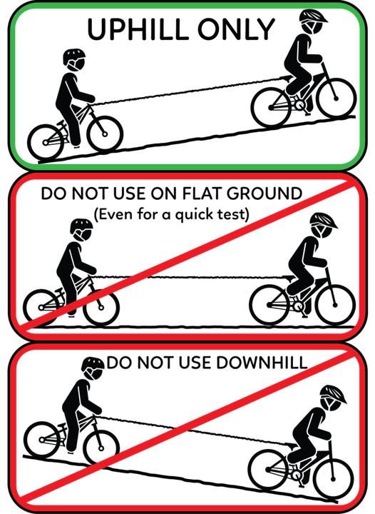 Actual product image ToWhee E-bike/Adult TowWhee Connect Strap