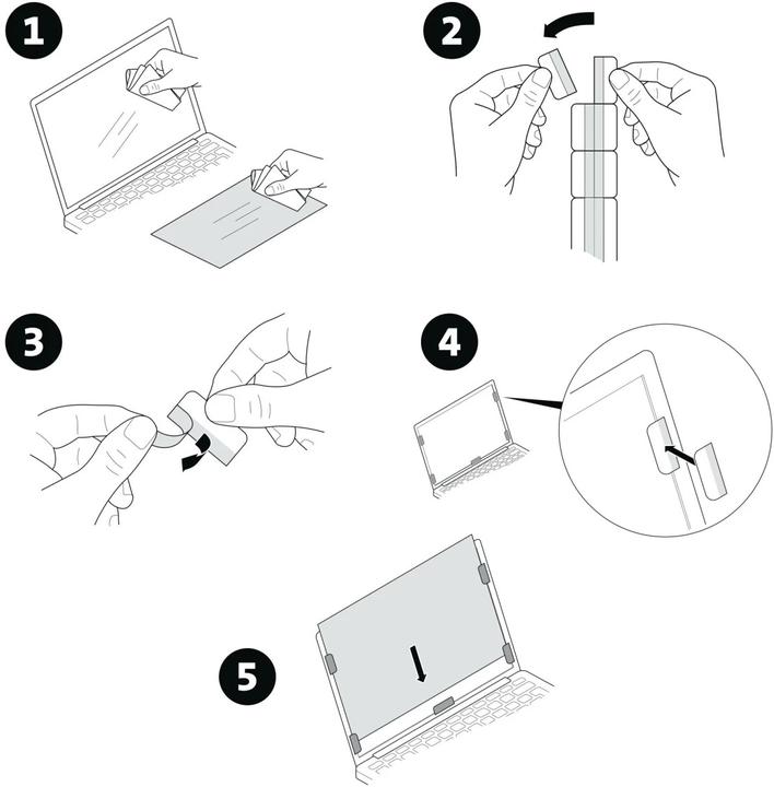Immagine prodotto Kensington Filtro privacy per computer portatili da 16 pollici 16:10 - rimovibile a 2 vie (16", 16 : 10)