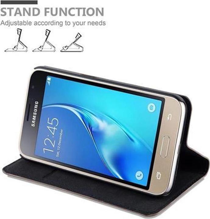 Produktbild Cadorabo Book Invisible Magnet Cover (Samsung Galaxy J1 (2016))