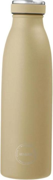 Actual product image Aya & Ida - Drinking Bottle - Thermosfles - waterfles - 500ml - DUSTY YELLOW (A1978) (0.50 l)