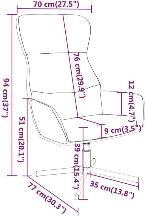 Produktbild vidaXL Relaxstuhl