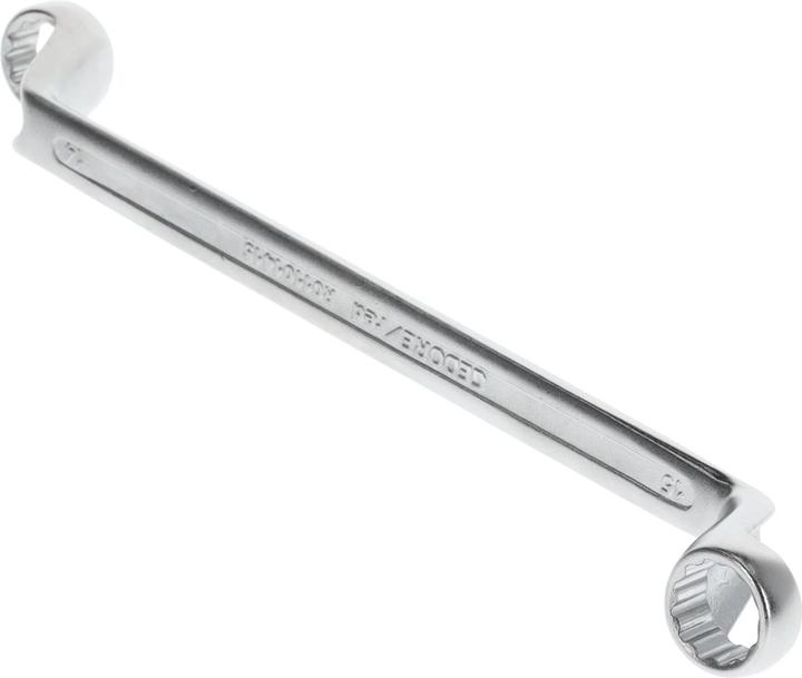 Actual product image Gedore Red red Double ring spanner, AF 14 x 15 mm, L 228 mm, chrome vanadium steel, silver (14 mm, 15 mm)