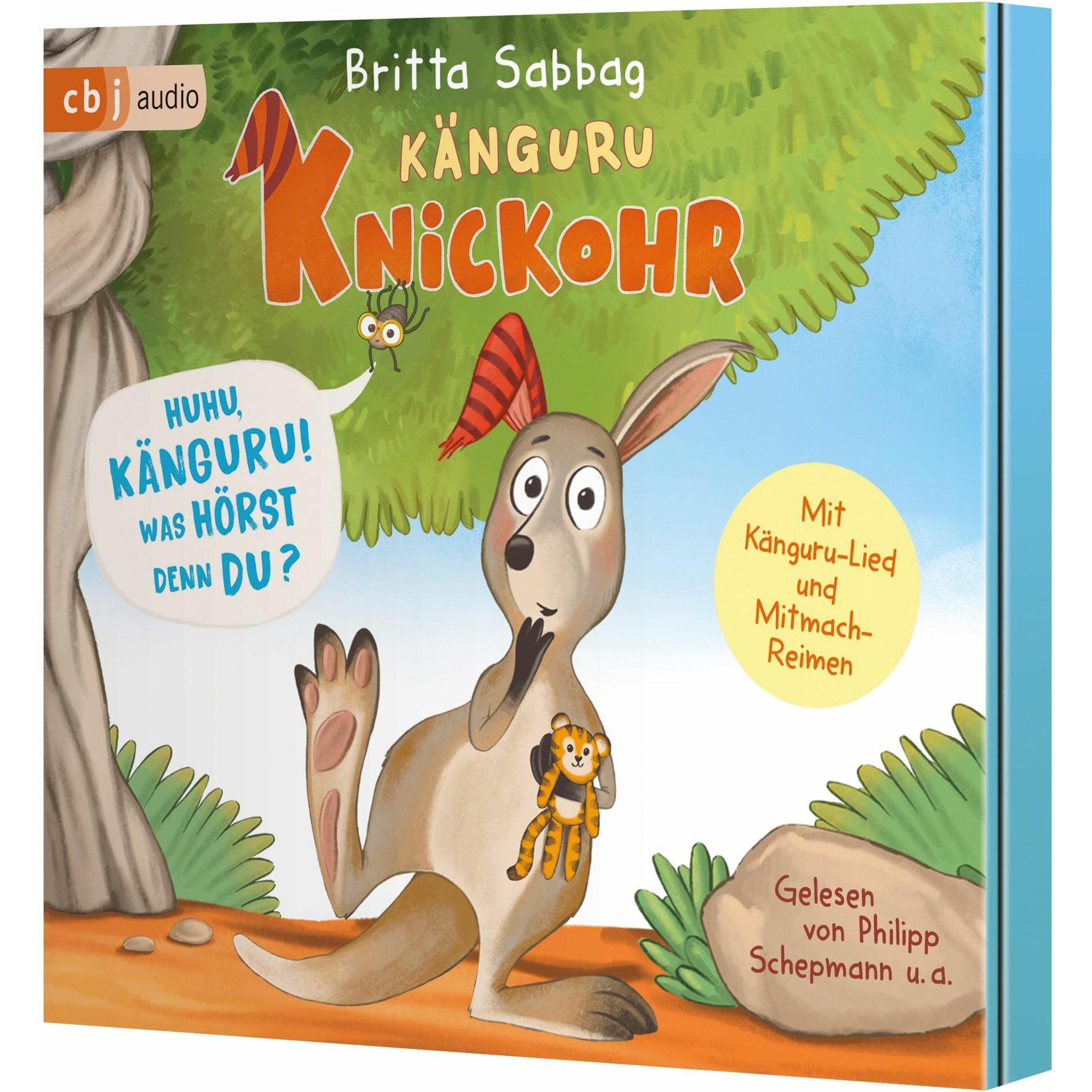 Känguru Knickohr – Huhu, Känguru! Was hörst denn du?, Hörbücher von Britta Sabbag