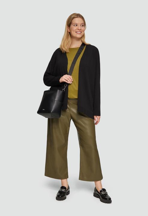 Produktbild S.Oliver Strickpullover Cardigan aus Viskose-Baumwollmix (46)