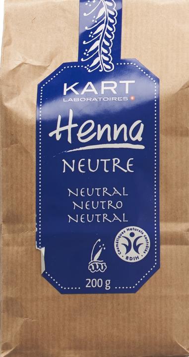 Produktbild Kart Henna Pulver (Neutral BDIH Sachet)