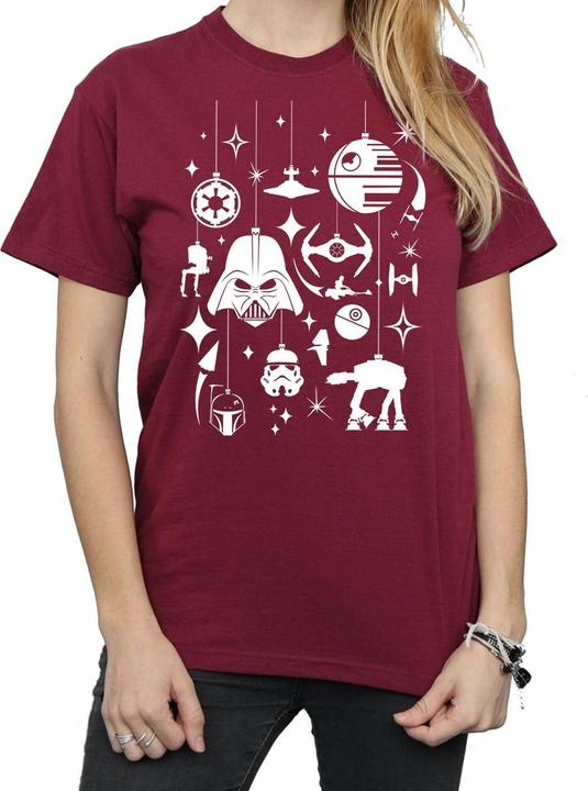 Produktbild Star Wars Christmas Decorations TShirt (XL)