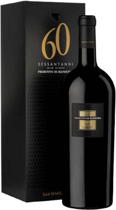 Produktbild San Marzano Primitivo di Manduria DOC Sessantanni (1 x 300 cl, 2019)