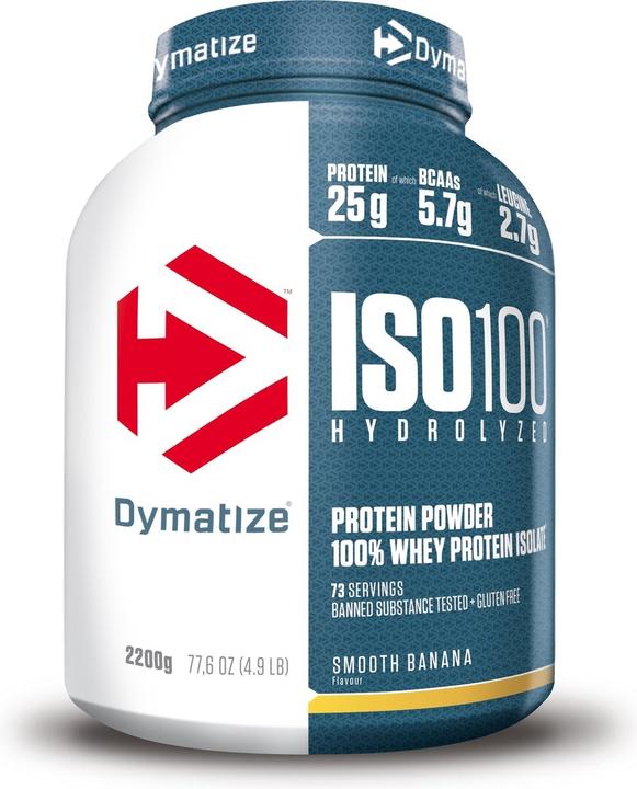 Dymatize Iso 100 (Smooth Banana, 1 x, 2200 g)