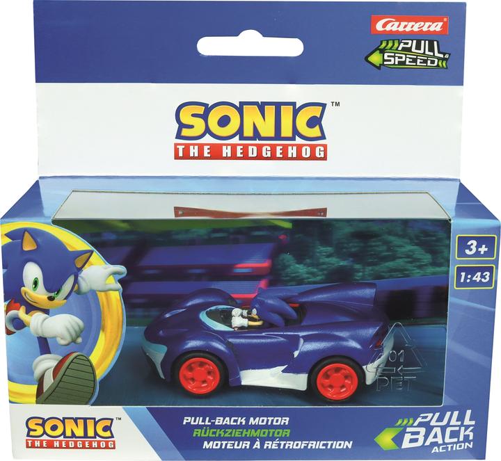 Actual product image Pull & Speed Sonic Racing