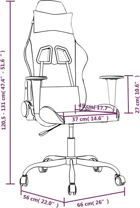 Image du produit vidaXL Gaming-Stuhl