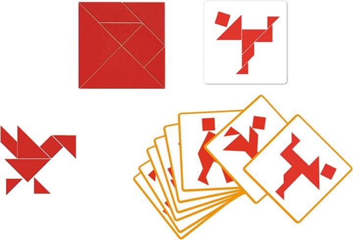 Actual product image Djeco Tangram (125 pieces)