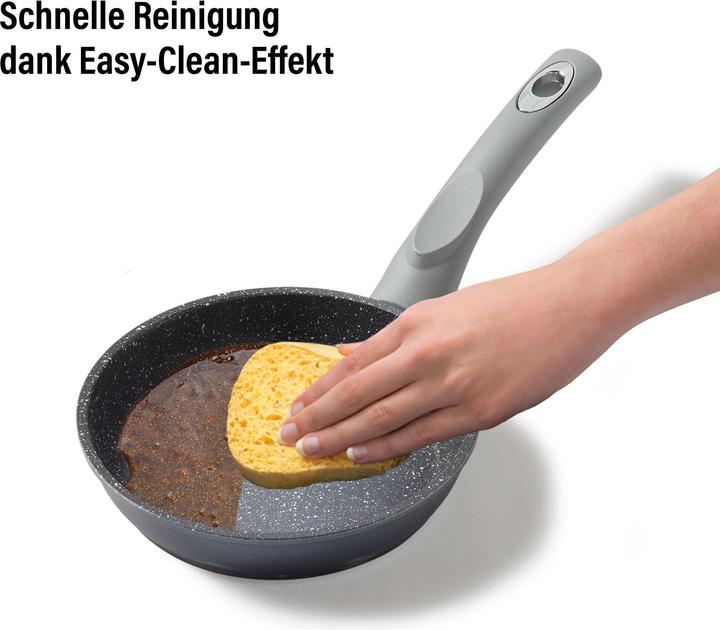 Produktbild Stoneline ® Gourmundo Bratpfanne 16 cm (Bratpfanne, Aluminiumguss, 16 x 3.50 cm)