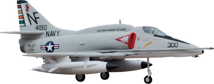 Actual product image Freewing A-4E/F Skyhawk PNP 80mm 12B Jet EDF (Jet)
