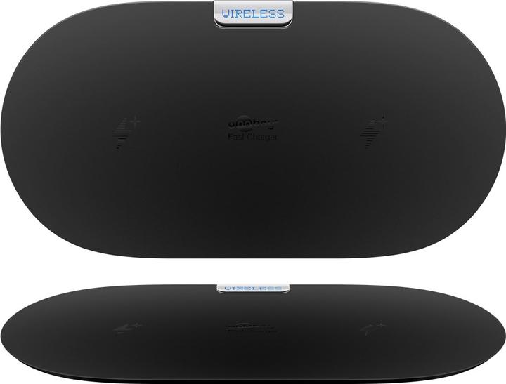 Actual product image Goobay Wireless dual quick charge mat (10 W)