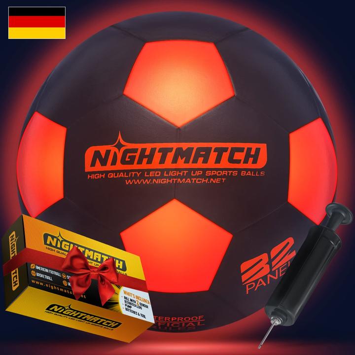 Actual product image Nightmatch Illuminated football (5)