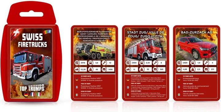 Immagine prodotto Unique Briscola Top dei vigili del fuoco svizzeri (Tedesco, Francese, Italiano)