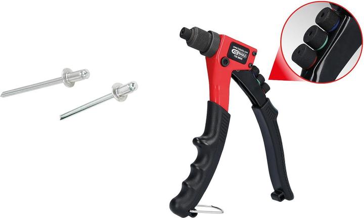 Actual product image KS Tools Hand riveter 150.9605 (200 mm)