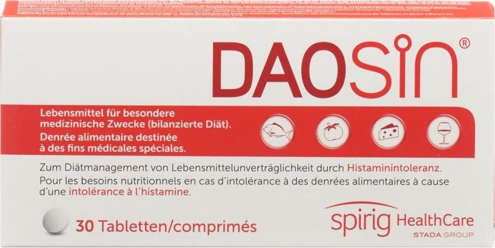Actual product image Daosin (30 tablets) (30 Piece, Pills, 27 g)