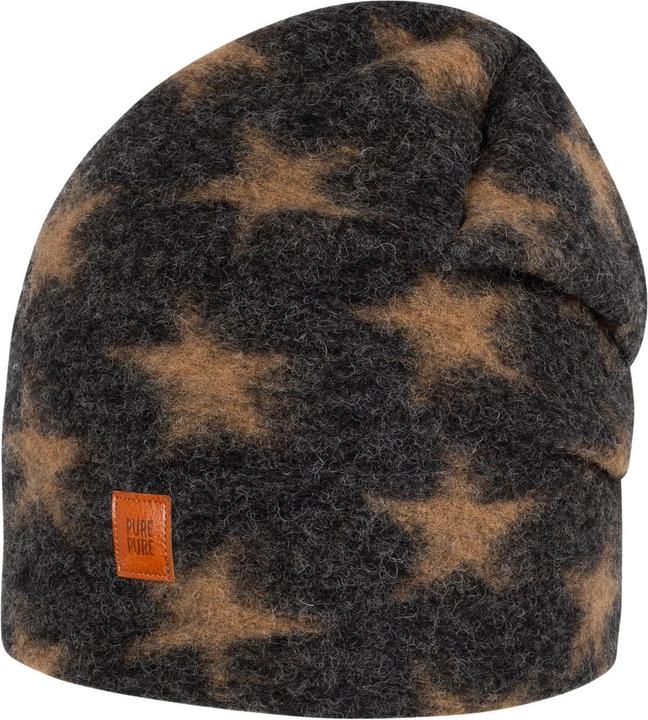 Antracite con stelle caramello