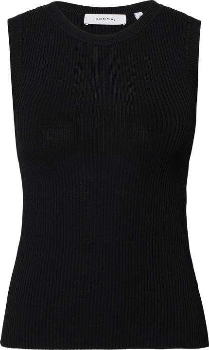 Produktbild Comma Strickpullunder Geripptes Stricktop aus Viskosemix im Slim Fit (36)