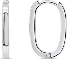 Produktbild Brilio Silver - Fashion silver earrings EA16W - Dimension: 2.5 x 1.7 cm