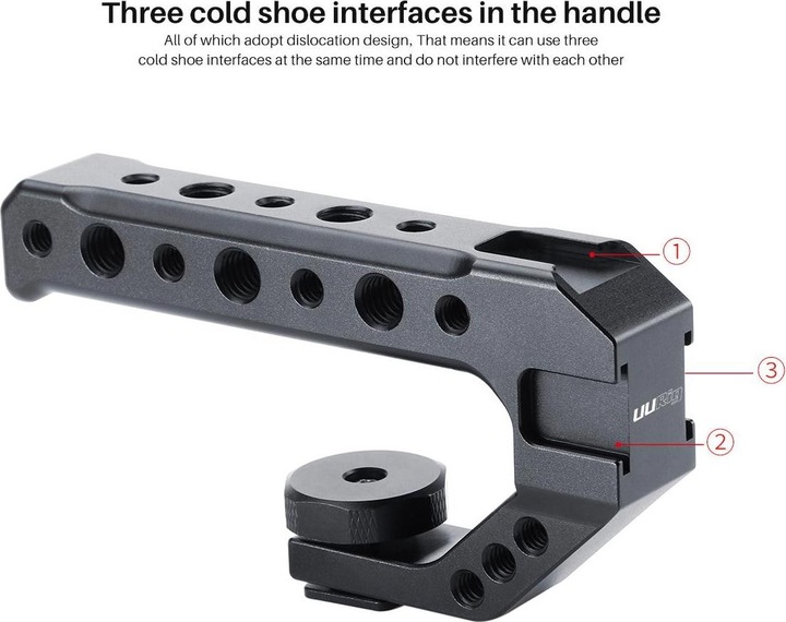 Immagine prodotto Ulanzi Impugnatura UURig 3 Cold Shoe (Vari)