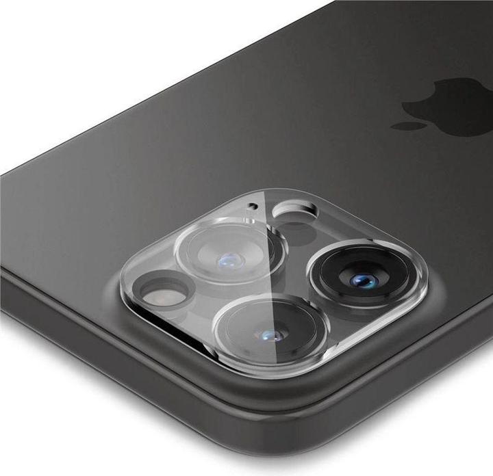 Immagine prodotto Spigen Proteggi fotocamera Optik.tR per iPhone 14 Pro / Pro Max / 15 Pro / Pro Max - trasparente 2 p (2 Pezzo/i, Apple iPhone 16 Pro Max, Apple iPhone 14 Pro, Apple iPhone 14 Pro Max, Apple iPhone 15 Pro Max, Apple iPhone 15 Pro, Apple iPhone 16 Pro)