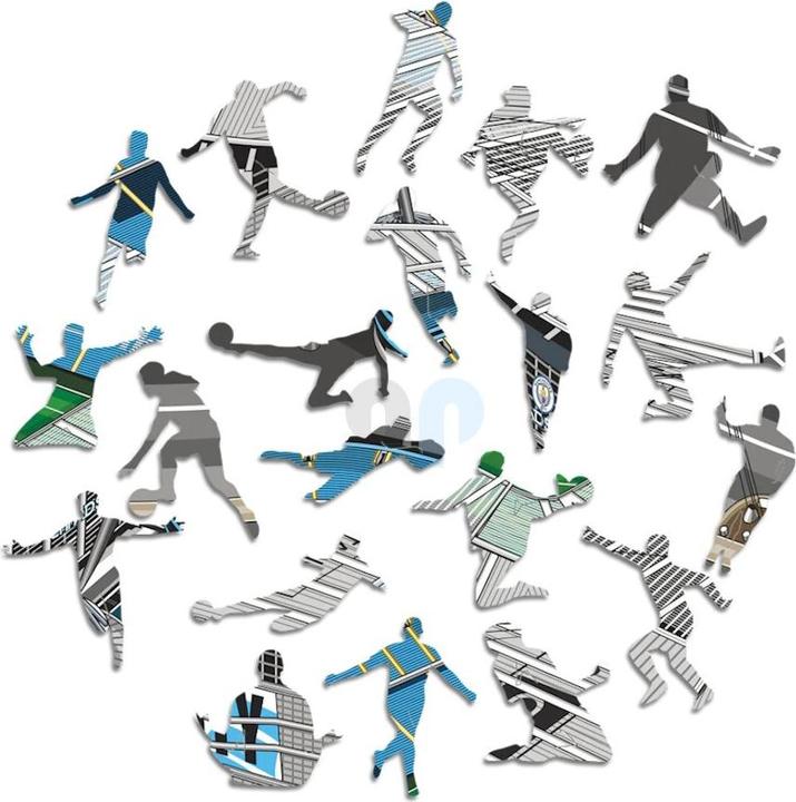 Produktbild Iconic Man City FC - Etihad Stadium - Holz Puzzle Grösse S (150 Teile) (150 Teile)