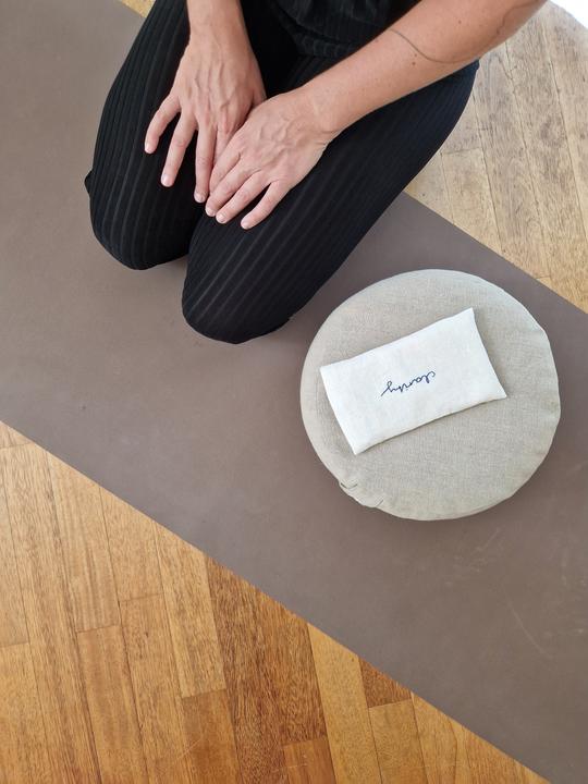 Immagine prodotto Do good club Meditation Cushion Linen Round (15 cm)