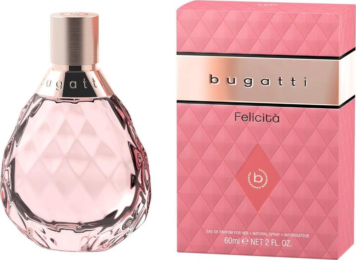 Immagine prodotto Bugatti Felicita Rosa Eau de Parfum 60ml - Profumo femminile floreale (Eau de parfum, 60 ml)