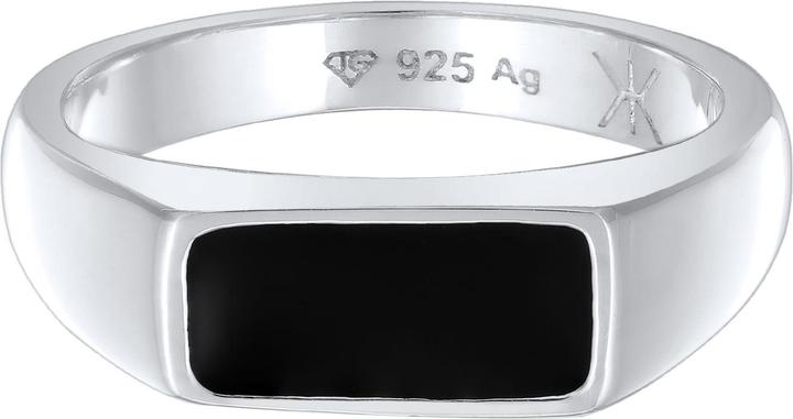 Produktbild Kuzzoi Ring Siegelring Emaille 925 Sterling Silber (62, 66)