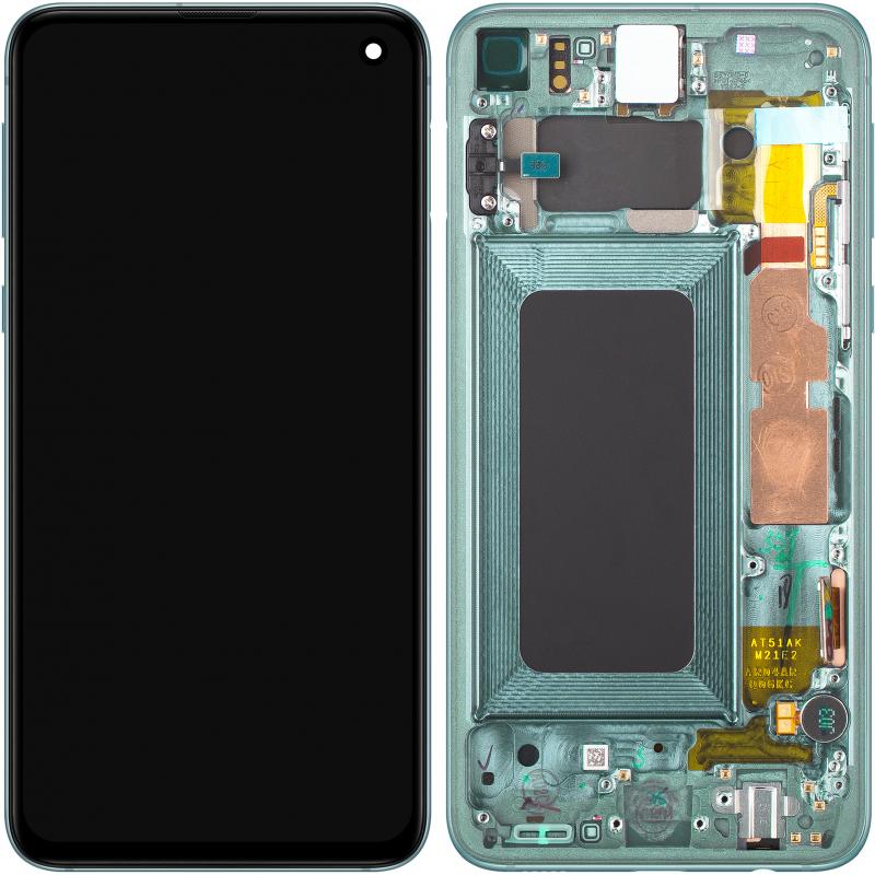Samsung LCD-Display Galaxy S10e (Display, Galaxy S10e), Mobilgerät Ersatzteile, Grün