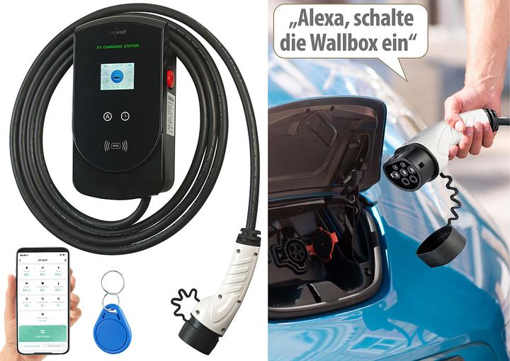 Produktbild Revolt WLAN-Wallbox für E-Autos (Typ 2, 11 kW, 16 A)