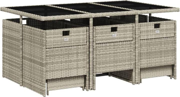 Produktbild vidaXL Garten Essgruppe