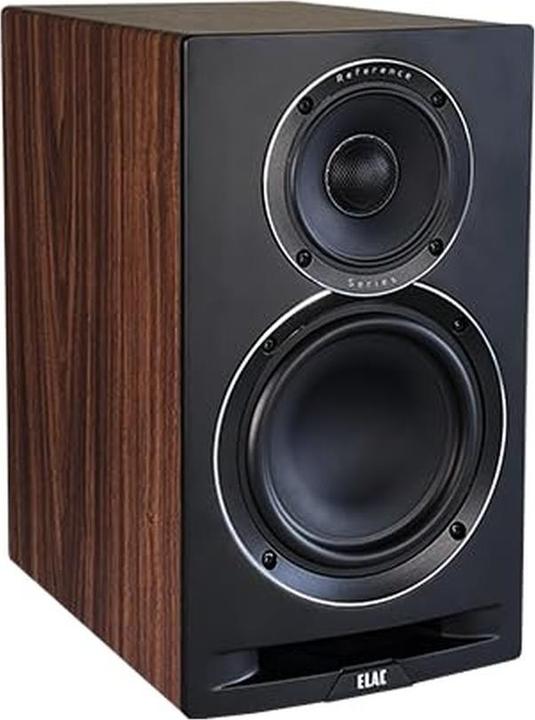 Actual product image ELAC Uni-Fi Reference UBR6 bookshelf loudspeaker, black/wood pair (1 pair)