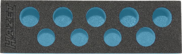 Actual product image HAZET 2C soft foam insert 163-252L