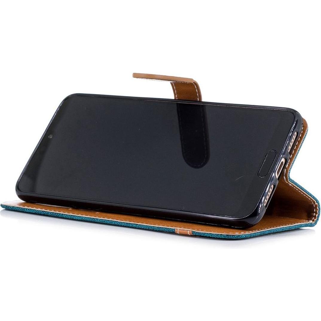 Thumbnail - König Design Hülle Handy Schutz für Huawei P20 Pro Case Cover Tasche Wallet Etui Handyhülle (Huawei P20 Pro), Smartphone...